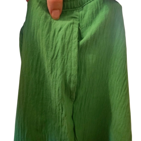 Green Magazine Women's Solid Basic Drawstring Shorts - Picture 5 of 8